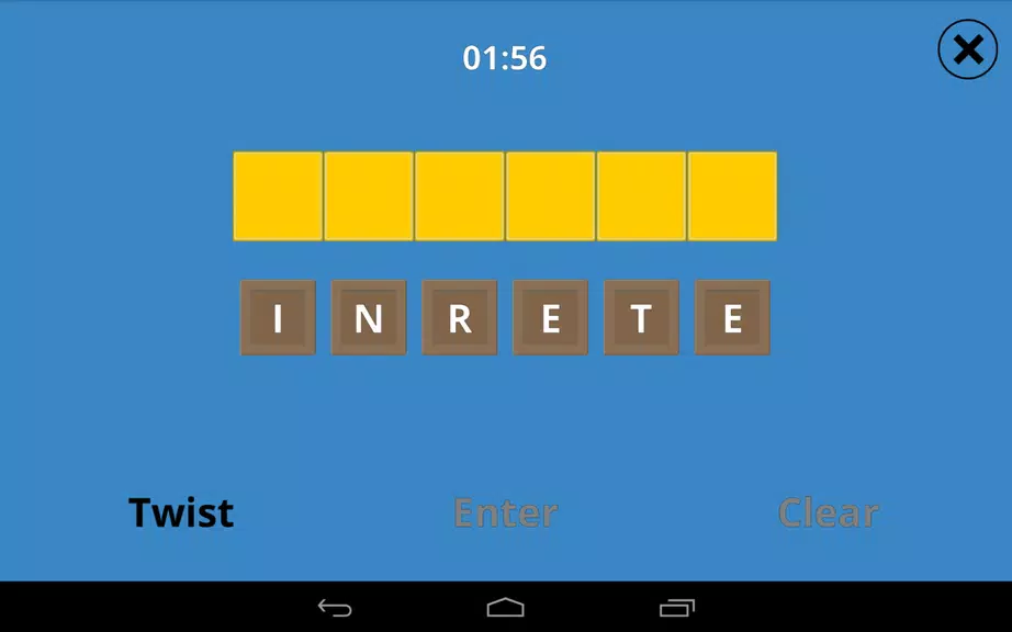 Word Twist Ekran Görüntüsü 0