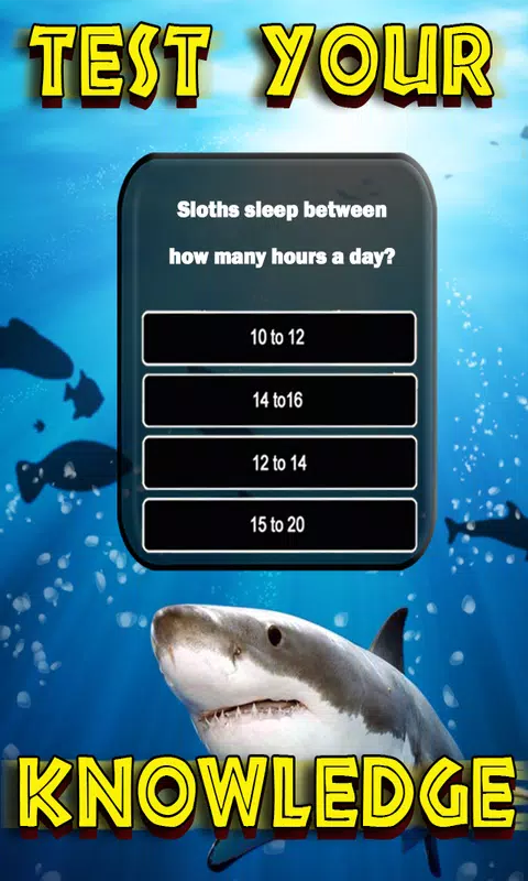 Animals Quiz 螢幕截圖 1