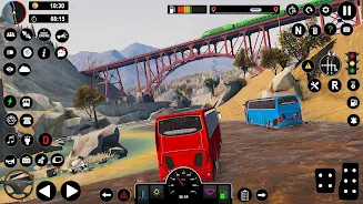 Offroad Bus Games Racing Games Скриншот 2