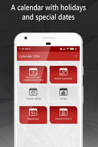 turkey calendar 2024应用截图第0张
