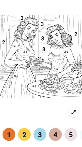 Coloring Book-lake colouring Ekran Görüntüsü 3