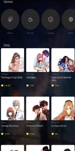Asurascans - Manga Reader Art Ảnh chụp màn hình 1