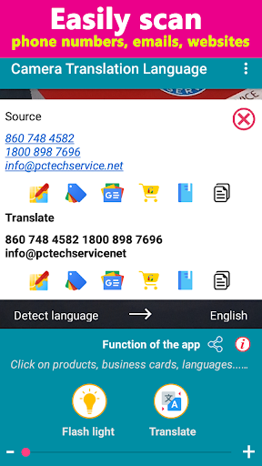 Schermata Camera Translator - Live Translation App 1
