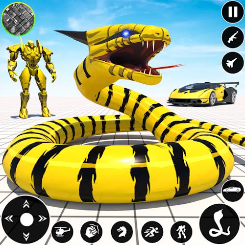 Anaconda Car Robot Games Ekran Görüntüsü 0