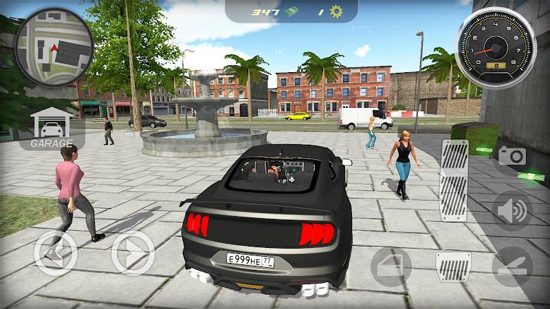Car Simulator Mustang 螢幕截圖 1
