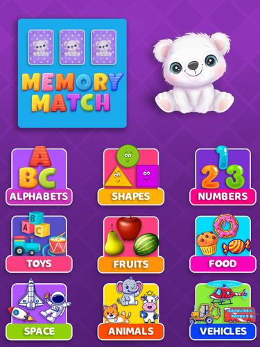 Baby Boo - MemoryMatch Ekran Görüntüsü 2