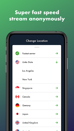 HyperNet Free VPN - Unlimited Tangkapan skrin 3