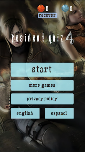 Resident Quiz Evil 4 螢幕截圖 1