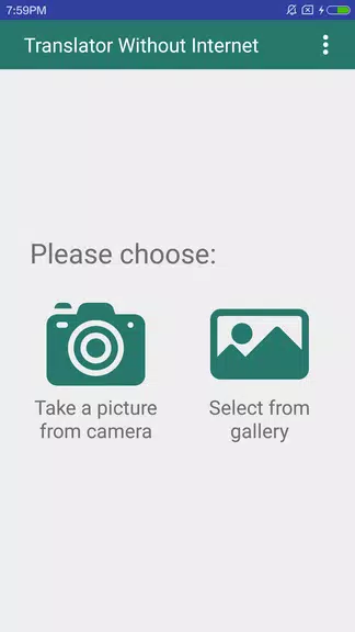 Translator for text & images Tangkapan skrin 2
