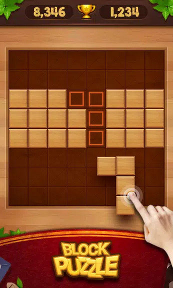 Block Puzzle - Wood Legend Captura de tela 1