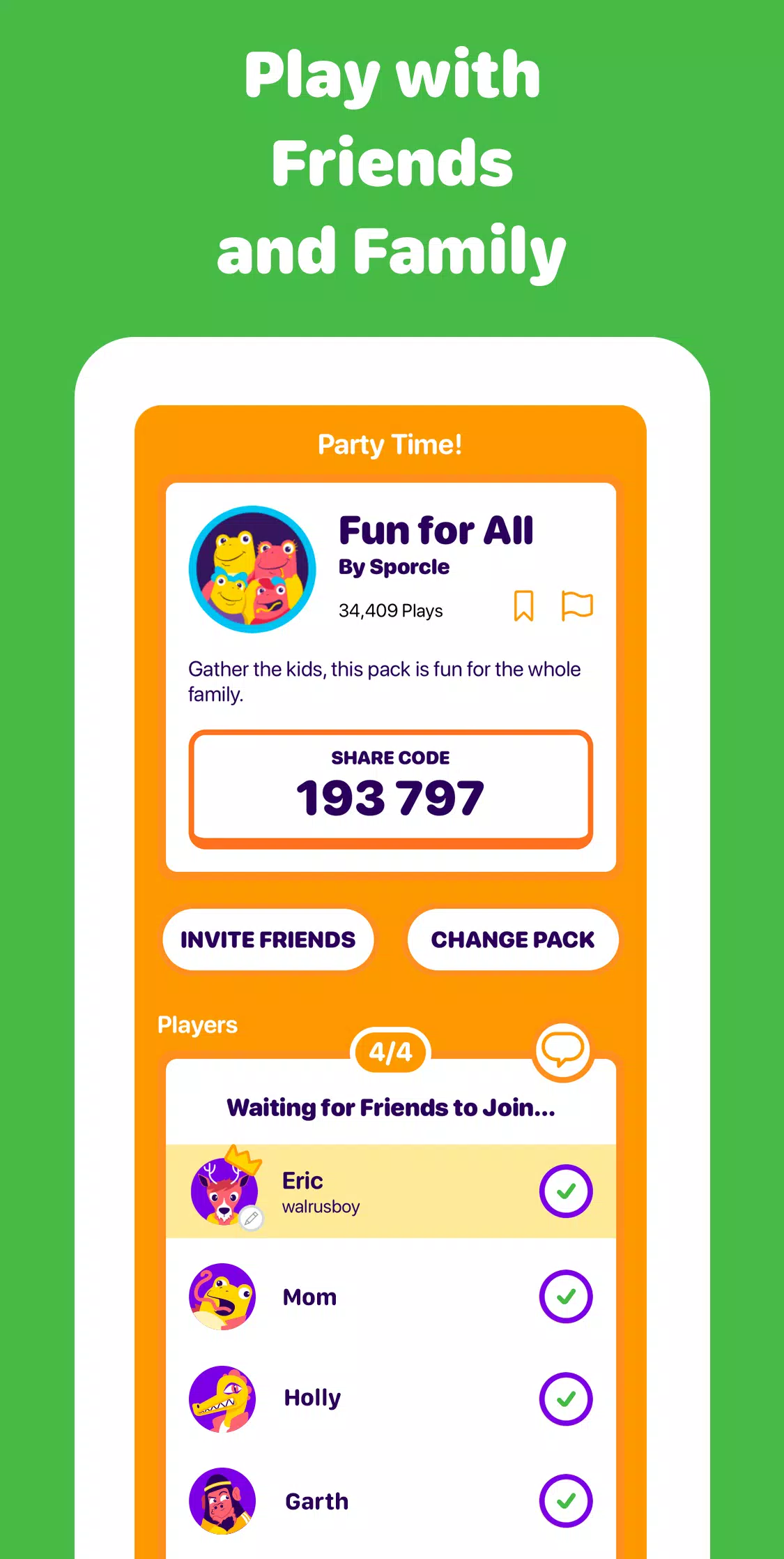 Sporcle Party Скриншот 2