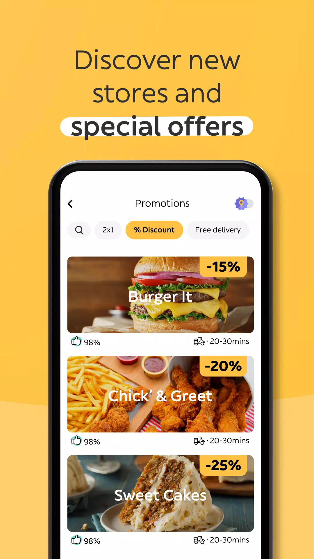 Glovo: Food Delivery and More应用截图第2张