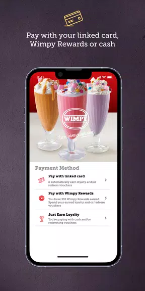 Wimpy Rewards App Captura de pantalla 2