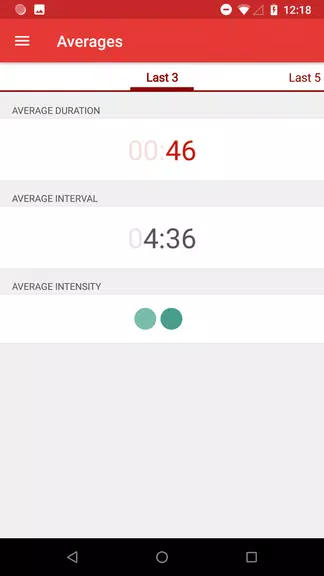 Schermata Contractions Timer for Labor 3