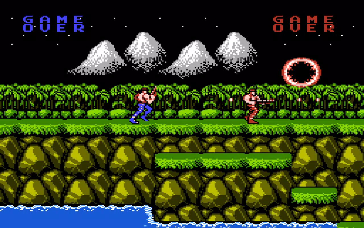 Contra Nes Old School Games Ảnh chụp màn hình 1
