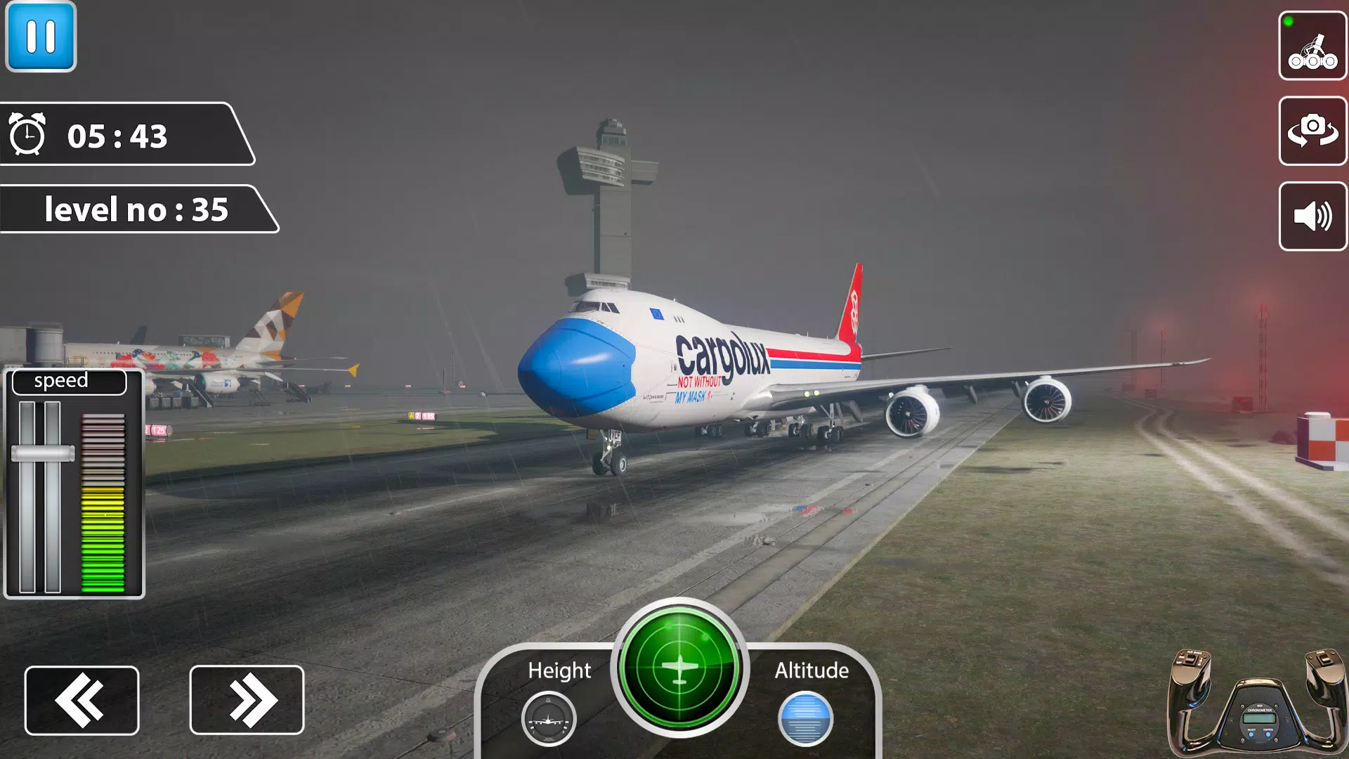 Airplane Flight 3d Simulator Скриншот 2