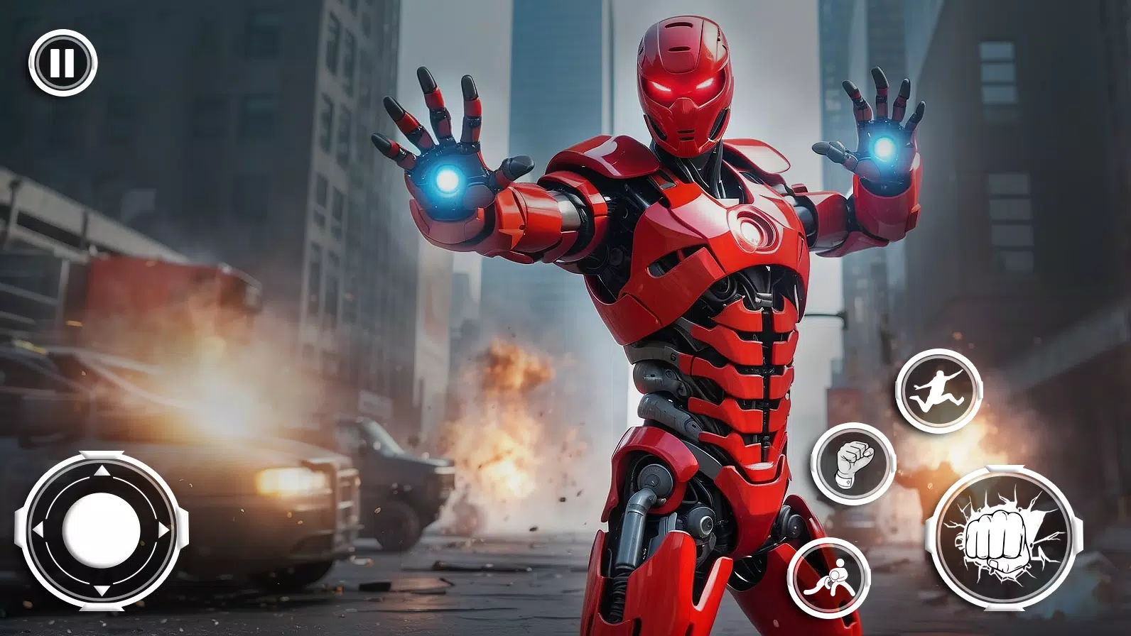 Flying Iron Robot Tangkapan skrin 1