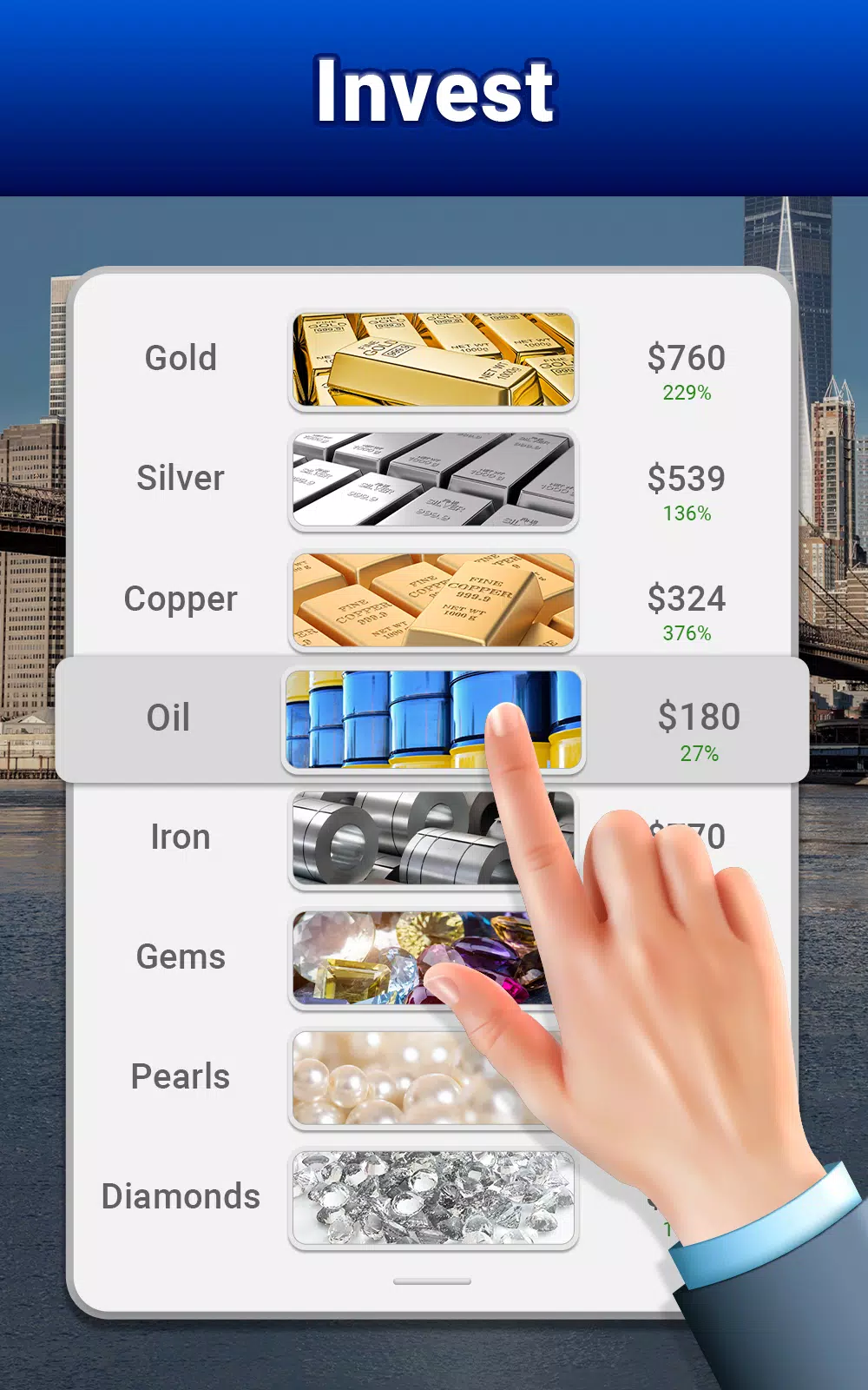 Tycoon - Business Empires Game ဖန်သားပြင်ဓာတ်ပုံ 3