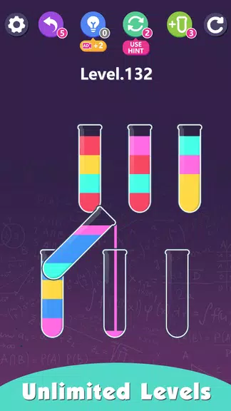 Water Sort Puzzle: Color Sort 螢幕截圖 1
