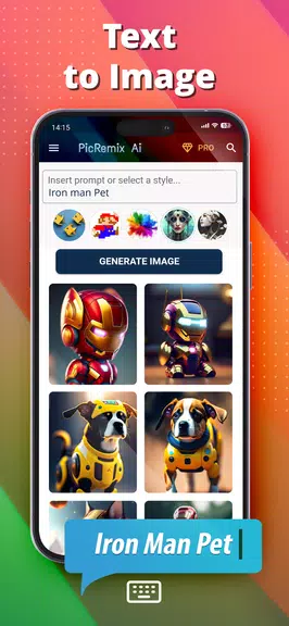 PicRemix AI Art & Avatars Ảnh chụp màn hình 2