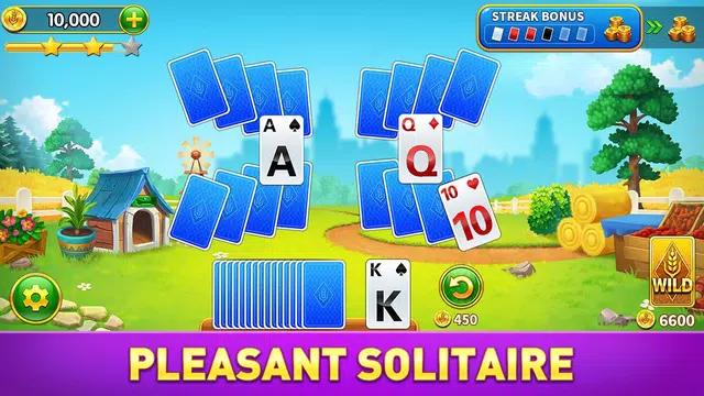 Solitaire Tripeaks: Idle Farm ဖန်သားပြင်ဓာတ်ပုံ 0