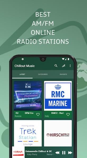 Chillout Music Radio 螢幕截圖 0