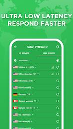 Fast VPN Pro - Fast & Secure ภาพหน้าจอ 1