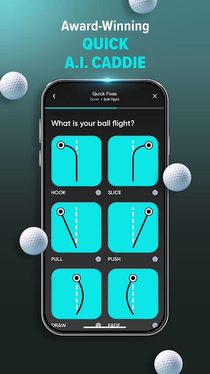 Xonic iTQ: Quick A.I. Caddie Captura de tela 1