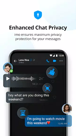 imo Lite - appels vidéo Capture d'écran 2