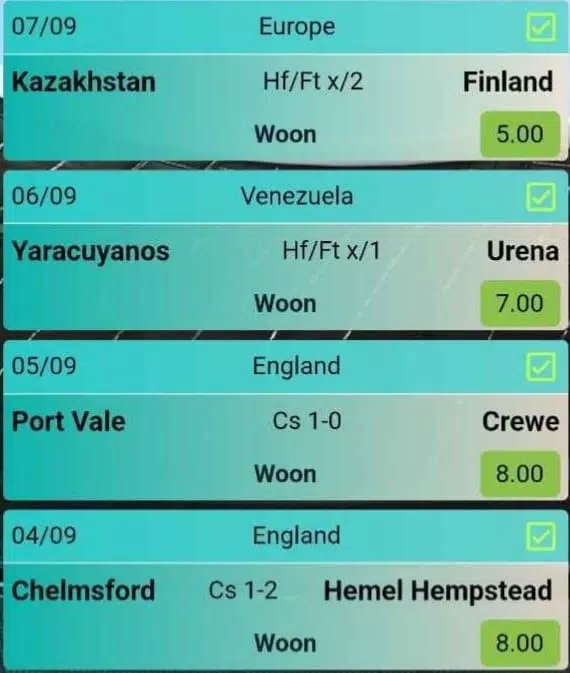 MAVEX BETTING TIPS Ekran Görüntüsü 2