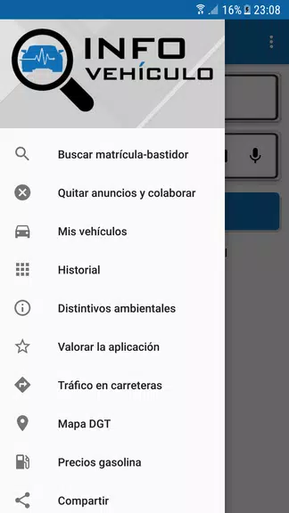 InfovehículoConsultarMatrícula 螢幕截圖 3