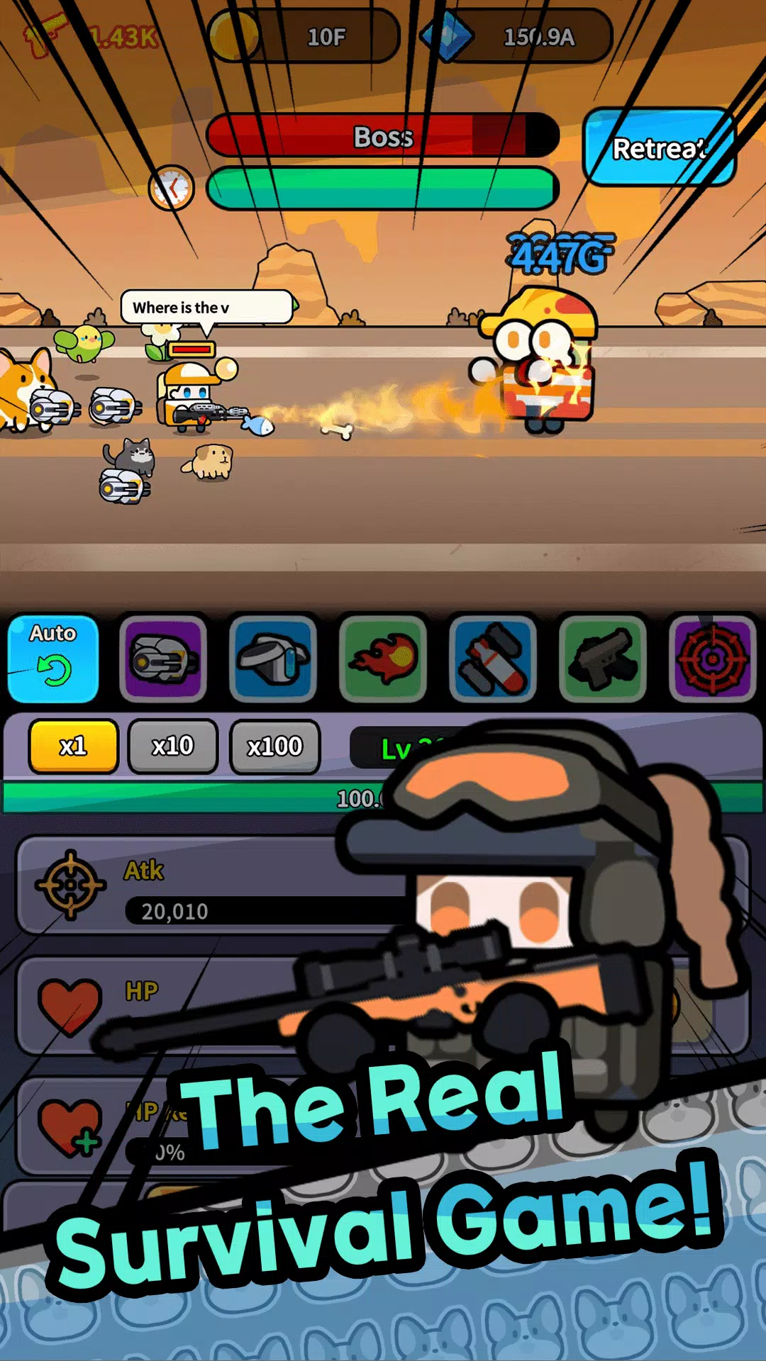 Legend Z Hunter : Idle RPG War Tangkapan skrin 3