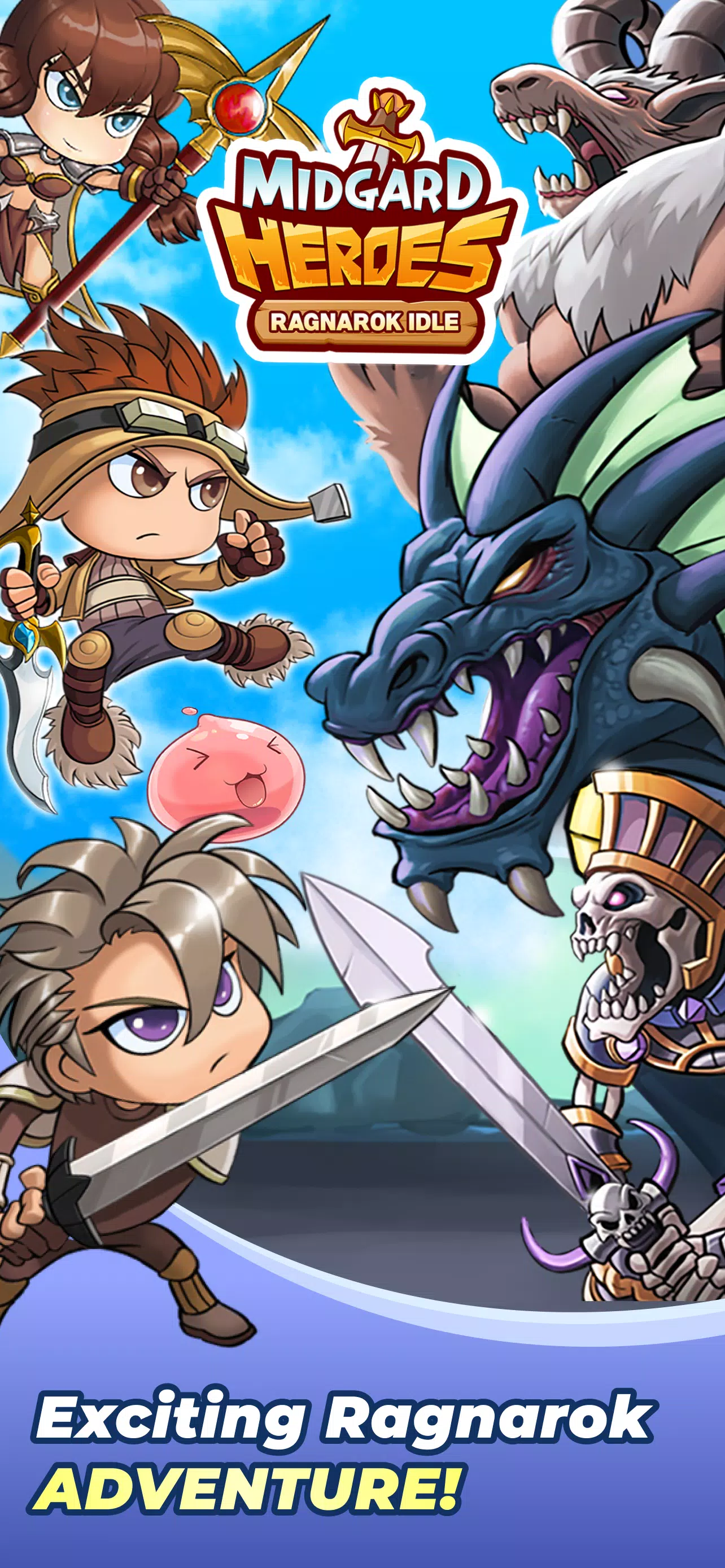 Midgard Heroes: Ragnarok Idle Zrzut ekranu 0