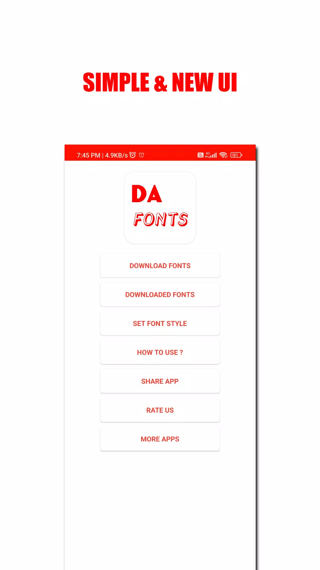DA FONT'S Скриншот 0