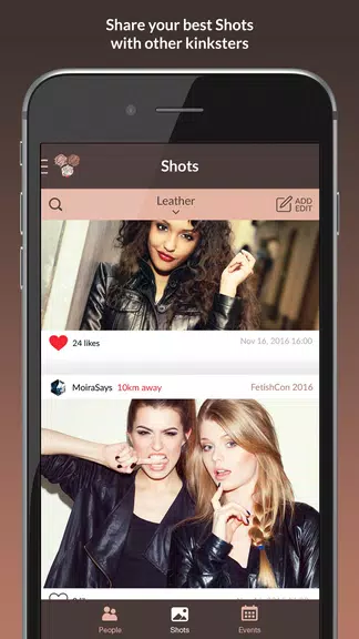 Whiplr - Messenger with Kinks! স্ক্রিনশট 2