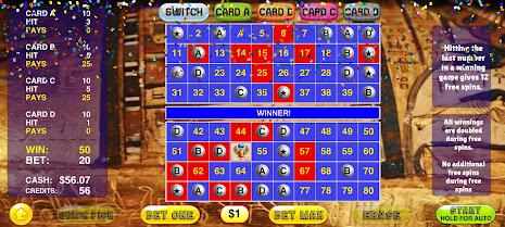 Keno 4 Card - 4 Card Keno 螢幕截圖 0