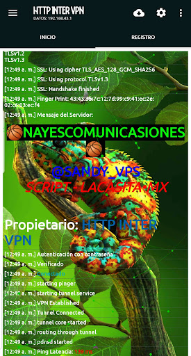 HTTP INTER VPN ဖန်သားပြင်ဓာတ်ပုံ 1