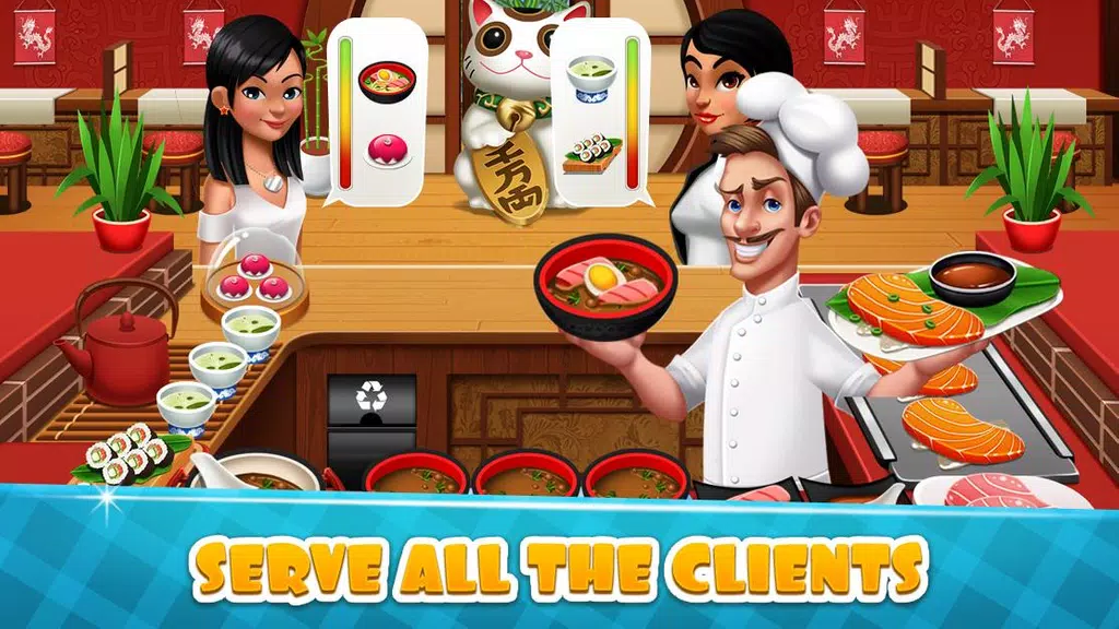 Cooking World - Food Fever & Restaurant Craze Ảnh chụp màn hình 1