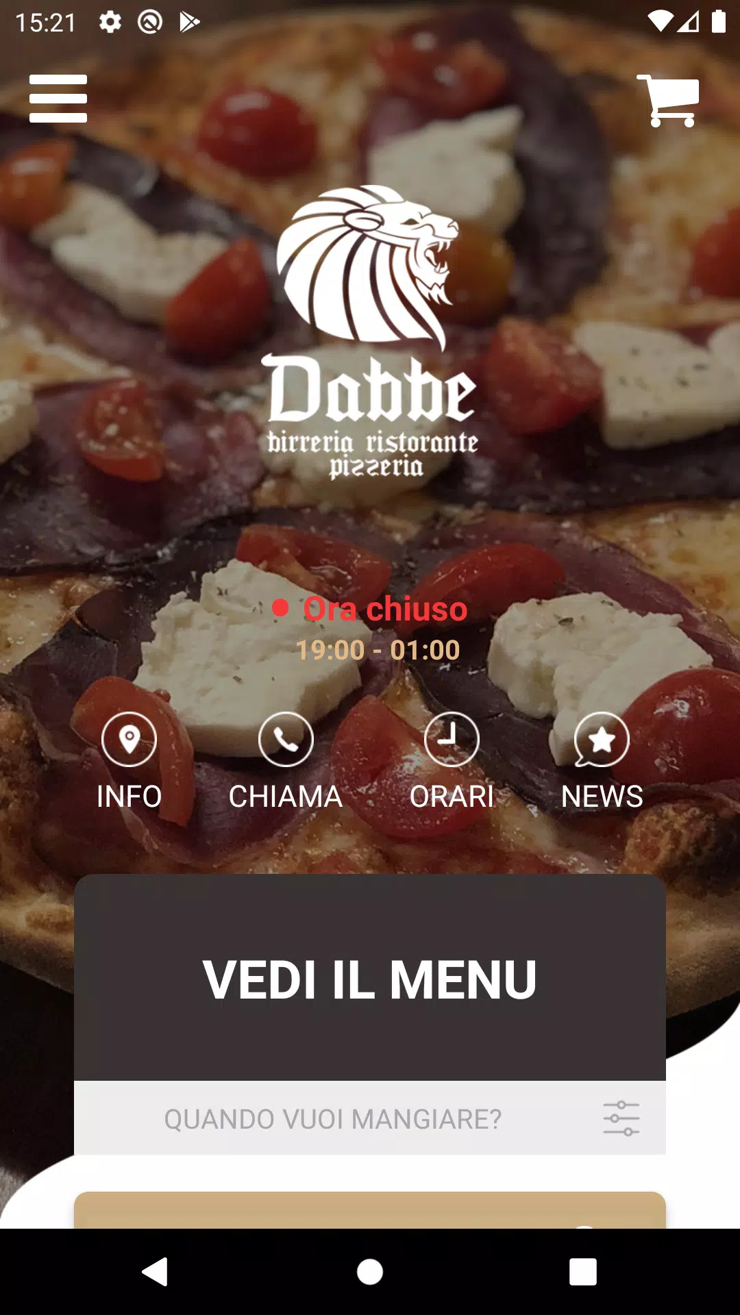 Pizzeria Dabbe Ekran Görüntüsü 0