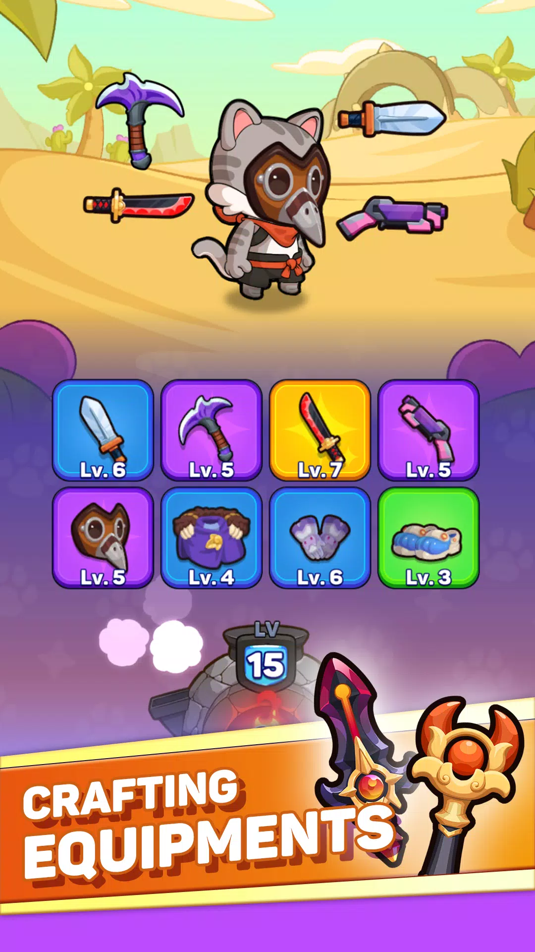 Meow vs Zombie Ekran Görüntüsü 2