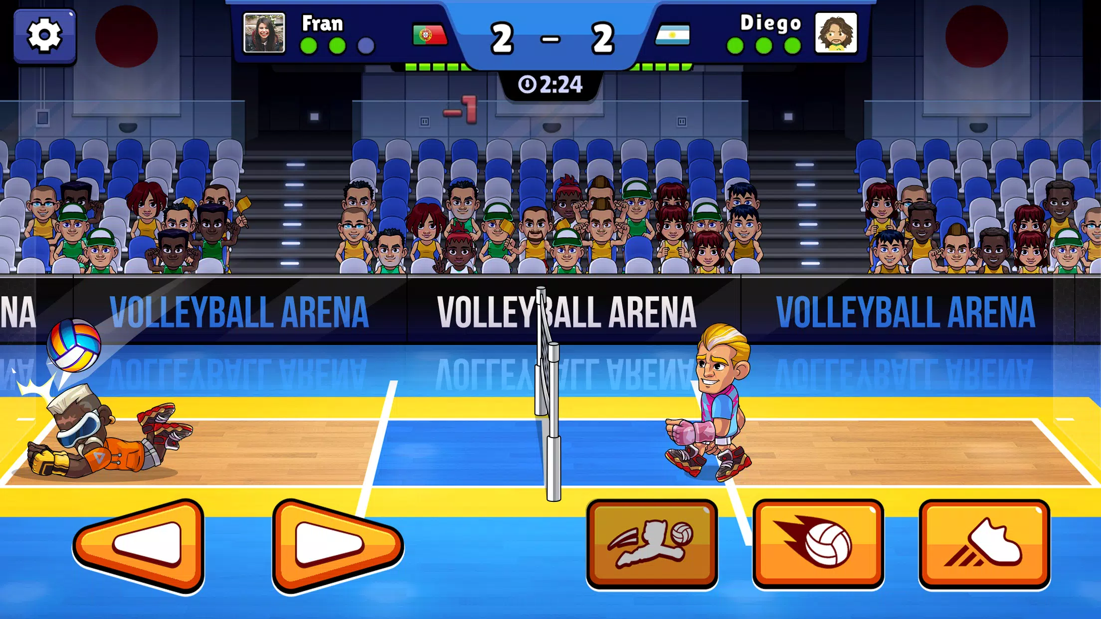 Volleyball Arena 螢幕截圖 0