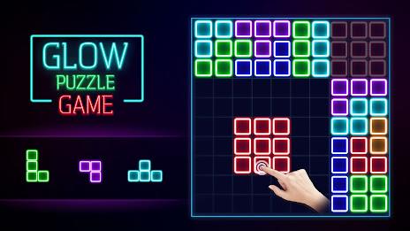 Glow Block Puzzle Ảnh chụp màn hình 0