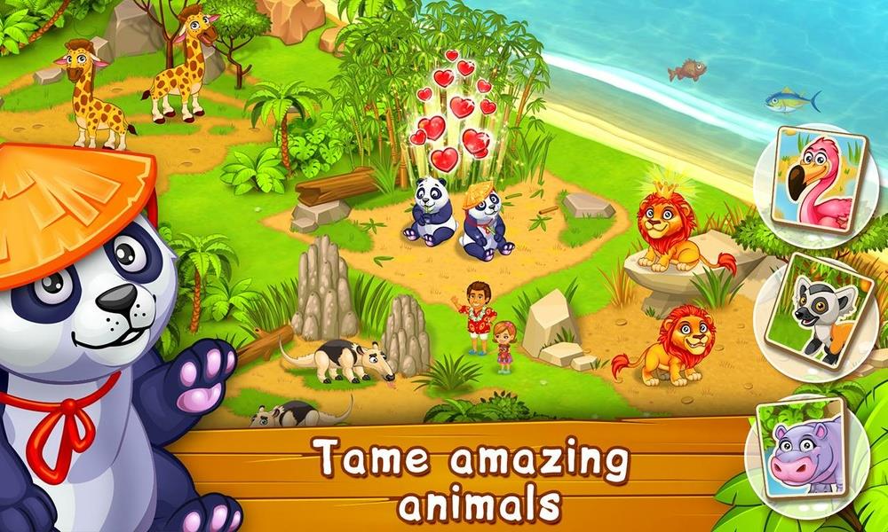 Farm Island - Family Journey 螢幕截圖 0