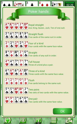 Poker Solitaire 螢幕截圖 2