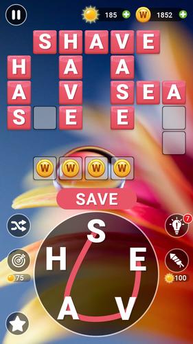 Word Cross Flower Garden স্ক্রিনশট 0