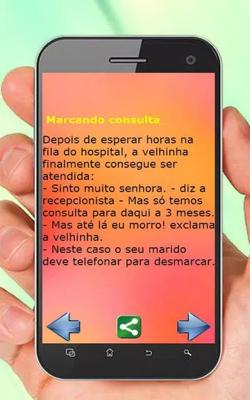 Piadas Curtas Divertidas ภาพหน้าจอ 3