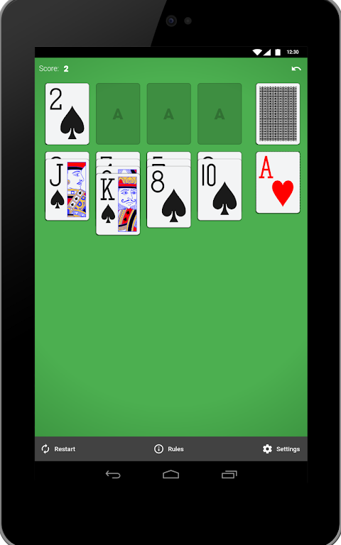 Sir Tommy Solitaire ဖန်သားပြင်ဓာတ်ပုံ 1