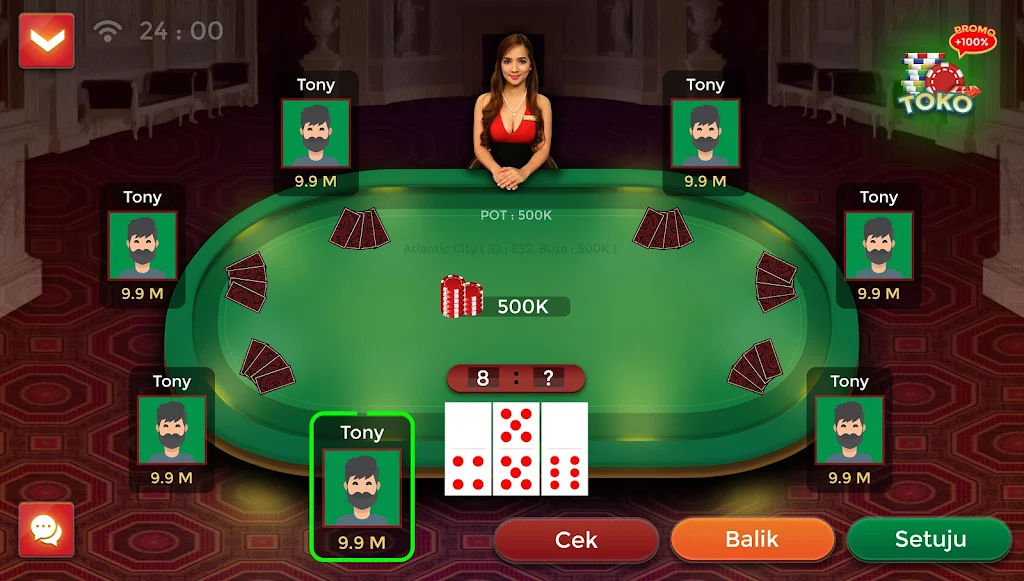 Domino Poker Club Captura de pantalla 2