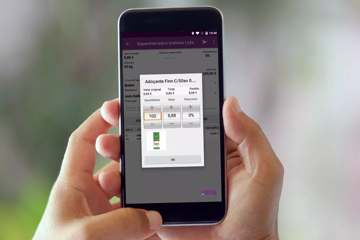 Força de Vendas - VELIS Captura de tela 1