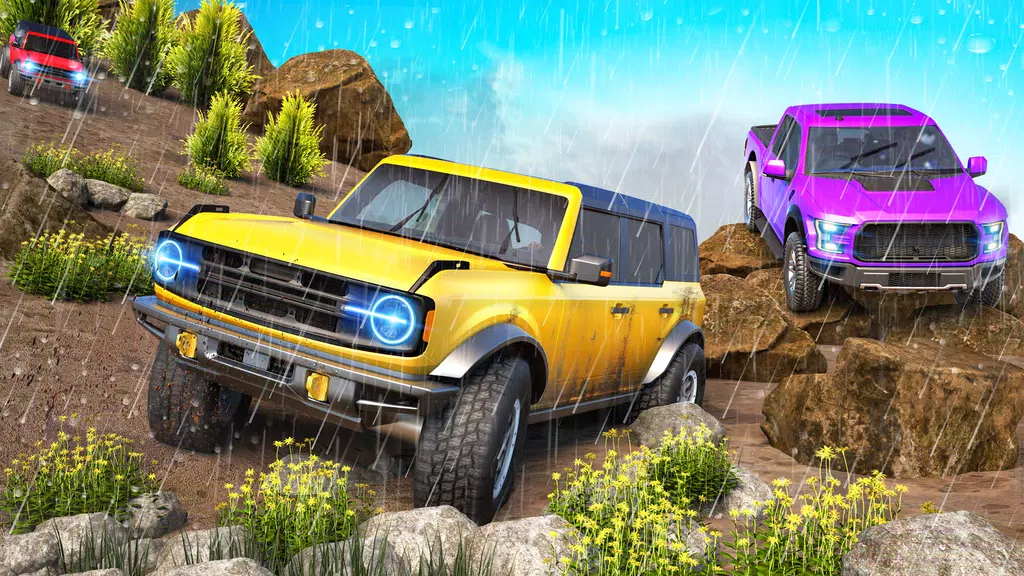 jeep games 4x4 off road car 3d Schermafbeelding 1